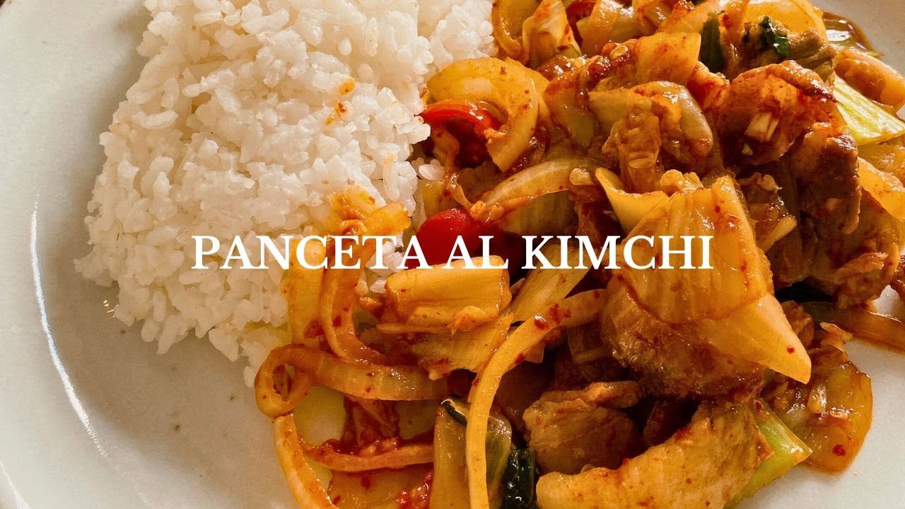¿Cómo cocinar con kimchi? (ft.Kimchi Jeyukbokkeum)