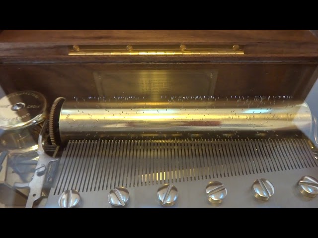 REUGE MUSIC BOX, 3.72 NUTCRACKER SUITE TCHAIKOVSKY