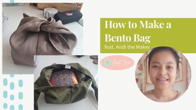 Tutorial: 3 Ways to Sew Japanese Bento Bags – SewingMachinesPlus