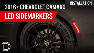 How to Install 2016+ Chevrolet Camaro LED Sidemarkers by Diode Dynamics