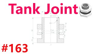Solidworks Exercise #163 Plastic Tank joint