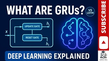 GRUs Explained Simply | Gated Recurrent Units in Deep Learning (AI for Beginners)