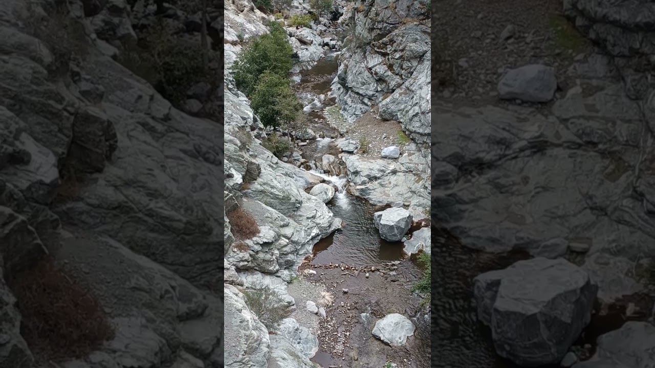 View at Bridge to Nowhere - East Fork San Gabriel River
