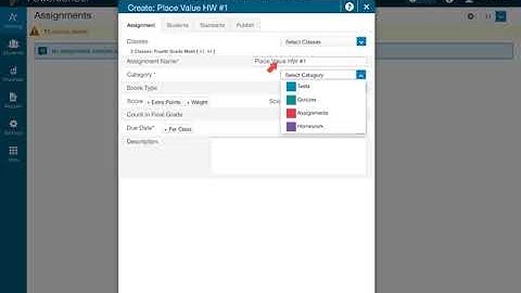 Creating Assignments in PowerTeacher Pro