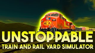 UNSTOPPABLE MOVIE RECREATION in TRAIN AND RAIL YARD SIMULATOR !😱