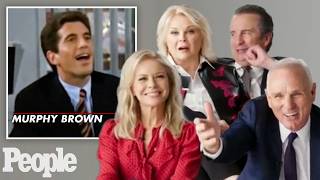 JFK Jr.’s ‘Murphy Brown’ Cameo Remembered by the Cast | PEOPLE