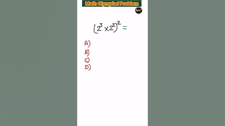 Can you simplify this math Olympiad problem #shorts #olympiad