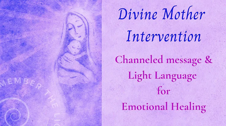 Mother Mary Light Language | Emotional Healing | C...