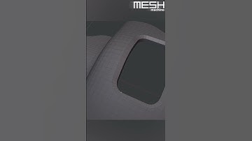 Boolean Cleanup + L Select #blender3d #3dmodeling #b3d #blendercommunity