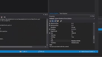 Introduction to UIs with PowerShell and Windows Forms in Visual Studio