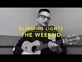 The Weeknd - Blinding Lights (Ukulele Cover) - Play Along