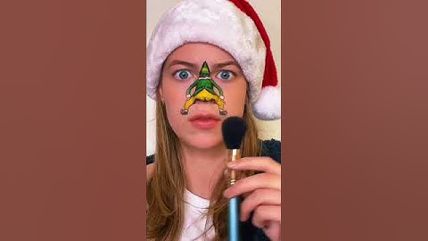 30 CHRISTMAS MAKEUP LOOKS IN 20 SECONDS?! *crazy ending* #shorts
