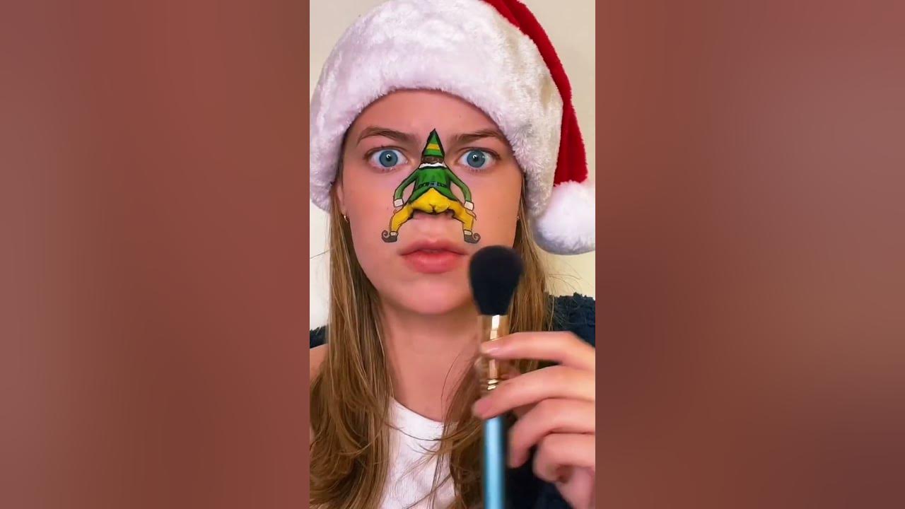 30 CHRISTMAS MAKEUP LOOKS IN 20 SECONDS?! *crazy ending* #shorts