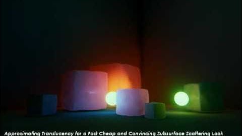 GDC 2011 - Approximating Translucency for a Fast, Cheap and Convincing Subsurface Scattering Look