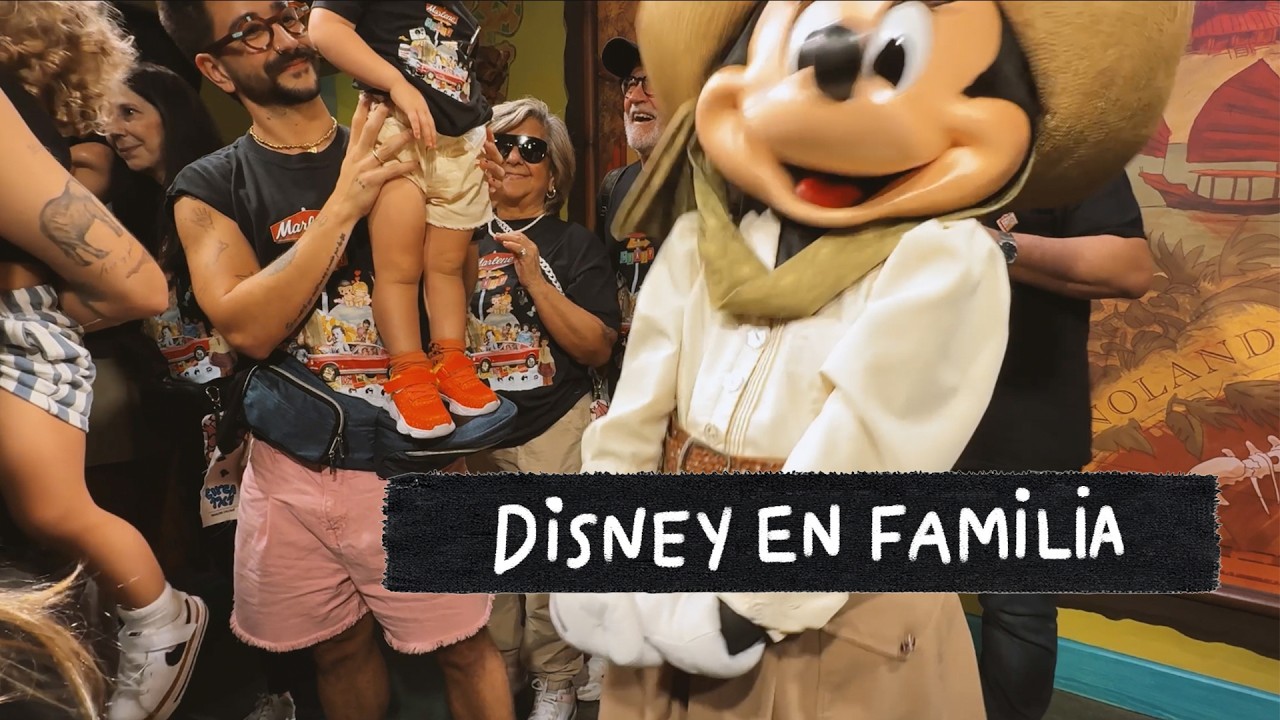 El primer viaje a Disney