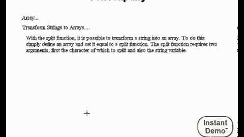 PERL Slicing Arrays, Transform String to array and Sorting Array 1)