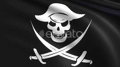 Pirate Flag 4K | Motion Graphics - Envato elements