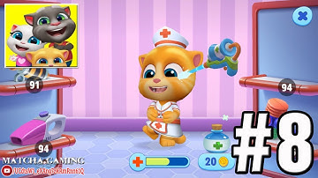 MY TALKING TOM FRIENDS | Gameplay Walkthrough: Part 8 - NEW UPDATE (iOS, Android) (Outfit 7)