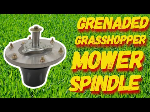 GRENADED ZERO TURN MOWER SPINDLE
