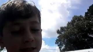 Silly String vs trampoline