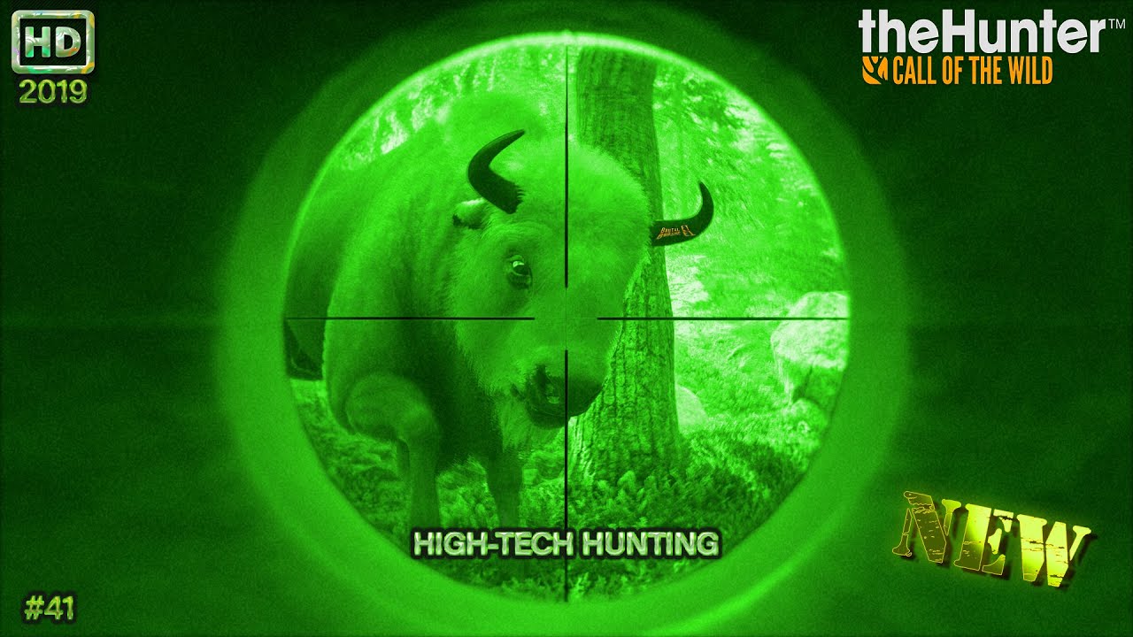 THEHUNTER CALL OF THE WILD NIGHT VISION 41 NOUVEAU DLC HIGHTECH