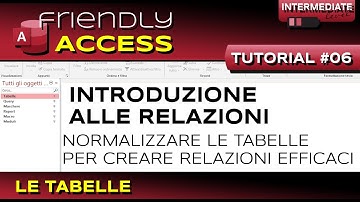 ACCESS #06 Introduzione alle Relazioni