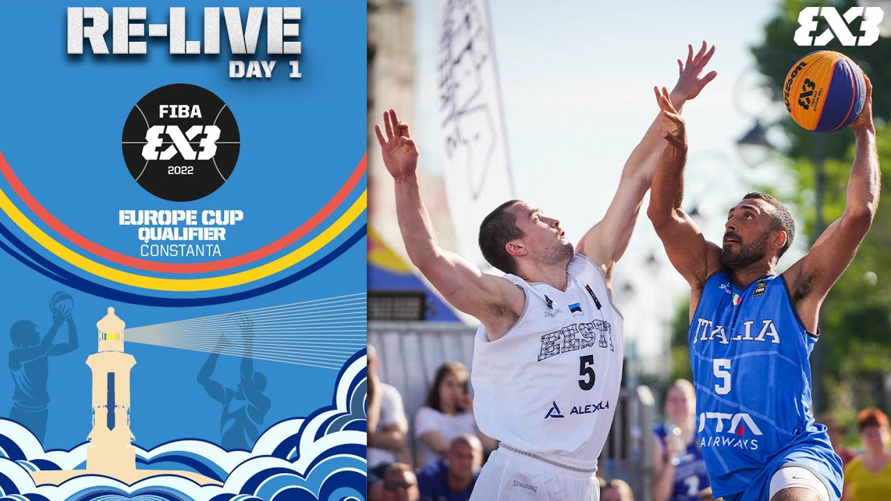 RE-LIVE FIBA 3x3 Europe Cup Qualifier 2022 Romania Day 1/Session 2