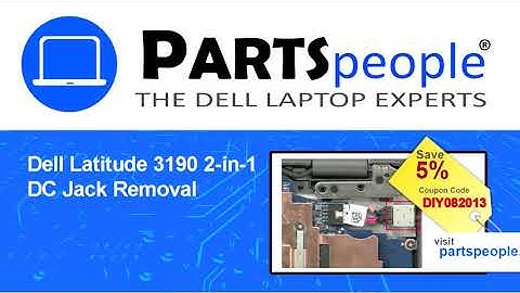 Dell Latitude 3190 2-in-1 (P26T003) DC Jack Replacement Video Tutorial