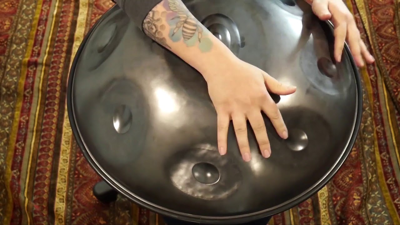 Saraz Handpan C# Minor 8 (Drawn Shells)