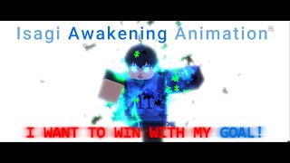 Isagi Awakening Animation – Alternate Variant (Concept Showcase)