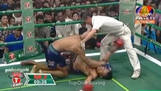 Lao Chetra Vs Phal Sophorn, Khmer Boxing, Kun Khmer, Bayon Carabao Final Champion