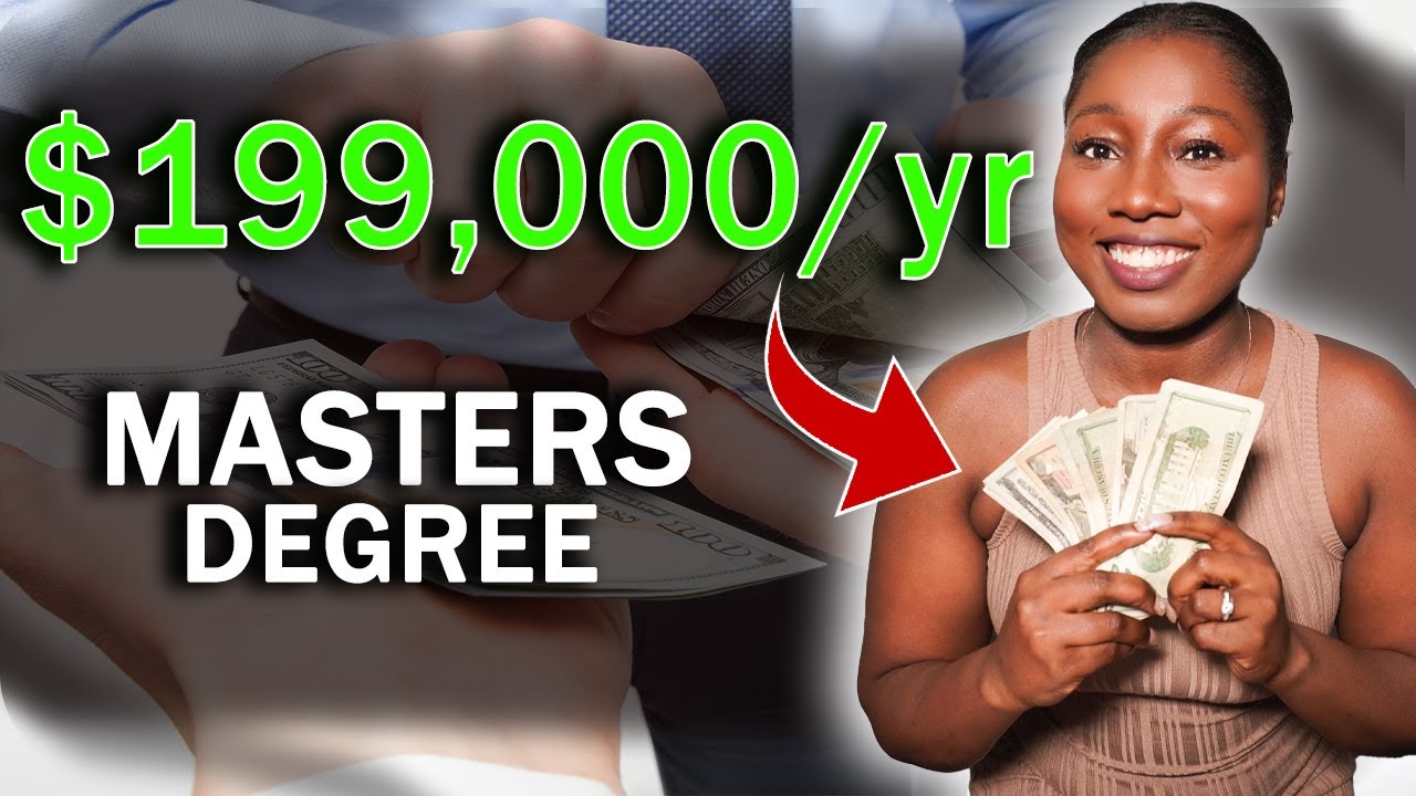 Highest Paying Masters Degree In USA | Most High Paying Degree - YouTube