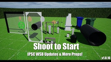 Practisim Designer Patch 1.0.16 - Shoot to Start, IPSC WSB Updates and more Props!