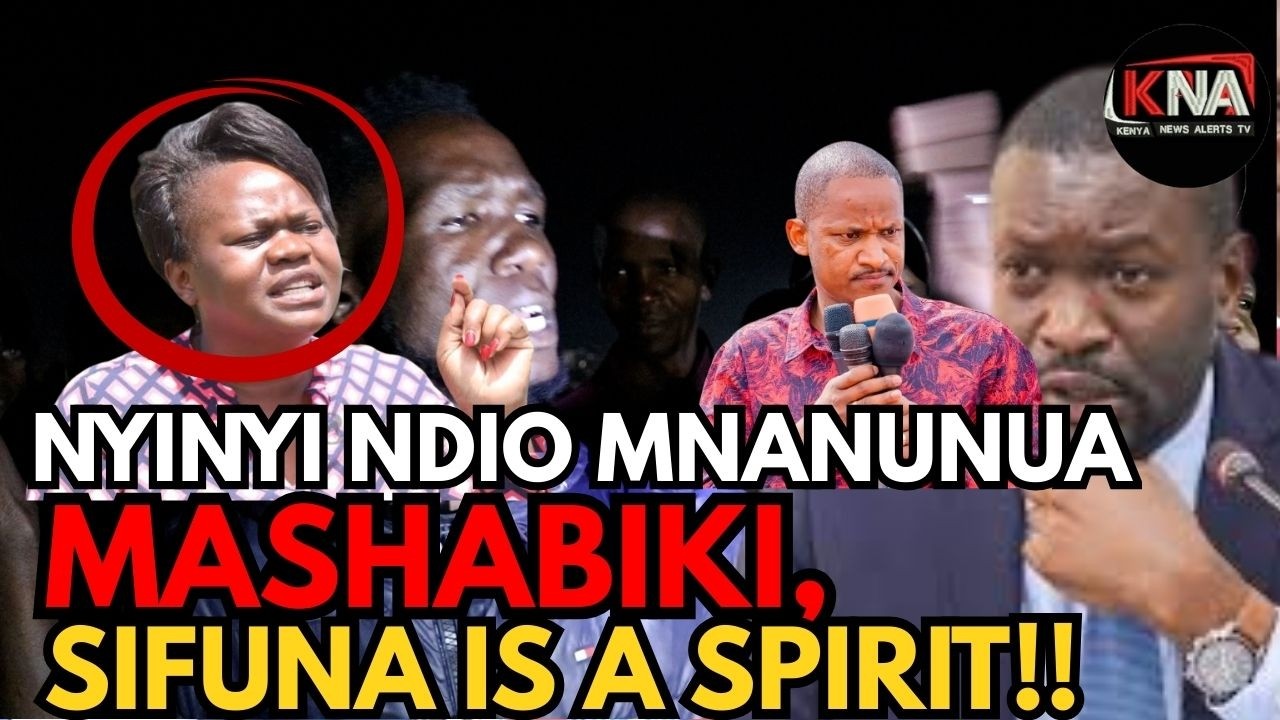 MKIMALIZA KUNUNUA MASHABIKI, MTAPUMZIKA. BY NOW SIFUNA AND BABU ARE SPIRITS