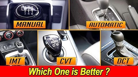 What is Manual, AT, AMT, IMT, CVT, DCT ? *Transmissions 2023*