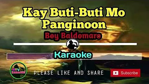 kay buti-buti mo panginoon - karaoke