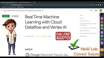 Real Time Machine Learning with Cloud Dataflow and Vertex AI | GSP275 | Solution | Correct Solution