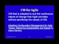 Part 1 of 4 - Bob Aiello on Agile Configuration Management - The First Seven Things