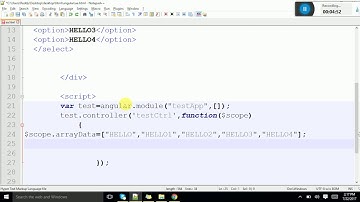 How To Use Ngoptions in Angular JS