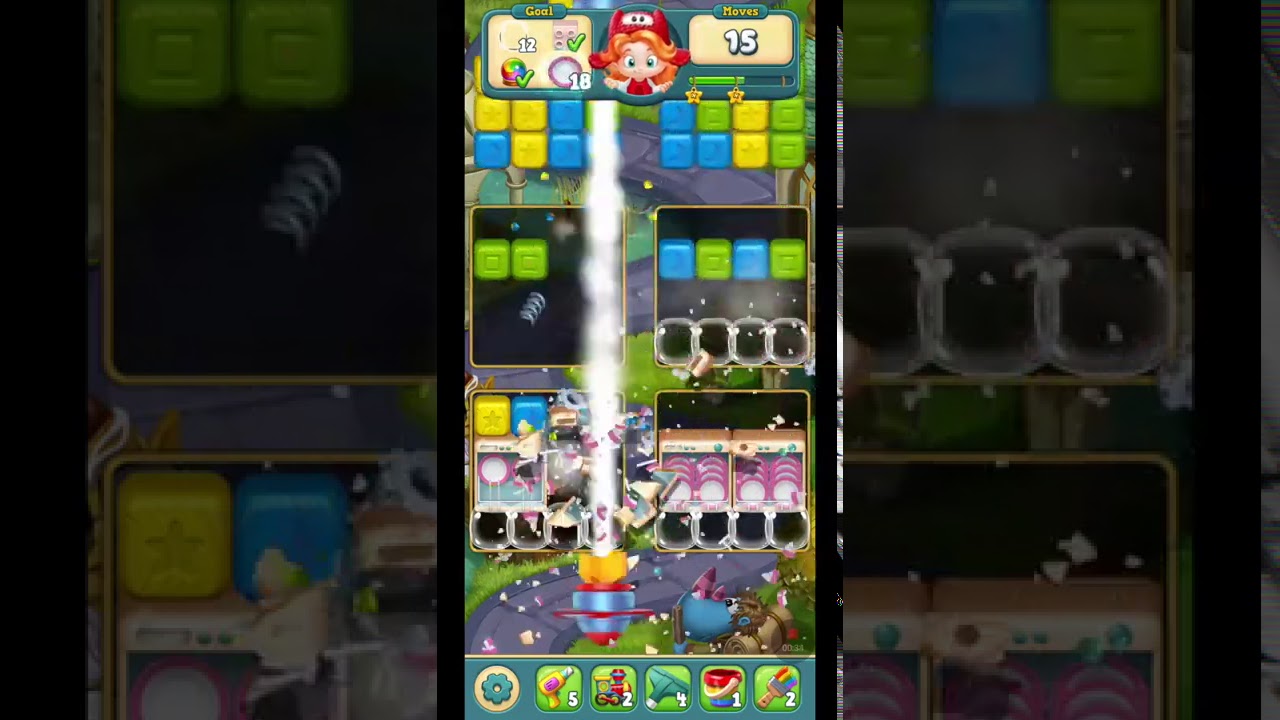 TOY BLAST level 3076 ~ NO BOOSTERS candy crush saga online