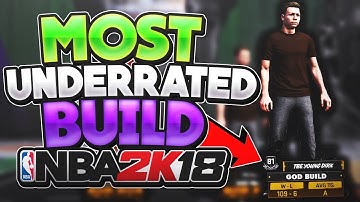 MOST OVERPOWERED UNDERRATED BUILD IN NBA 2K18 | GET GREEN LIGHTS EVERY TIME