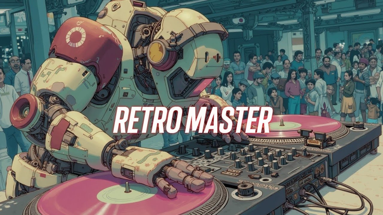 Ретро-футуристические биты | Эстетический рейв 80-х!