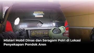 Misteri Mobil Dinas dan Seragam Polri di Lokasi Penyekapan Pondok Aren