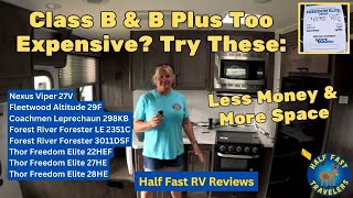 8 Class C RVs About Half the Price of a B or B Plus With More Space