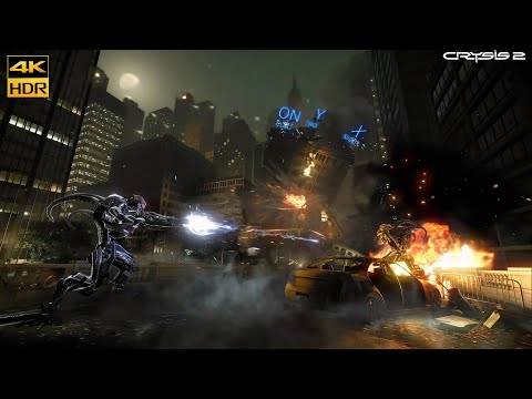 Crysis 2 Remastered 4K HDR 60FPS Gameplay Part 12 RTX 4090 Ultra Graphics