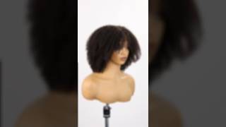 Soft, full afro coily curls with a warm chestnut glow 🍂 #bohohair #fpy #wigs #naturalhair screenshot 3