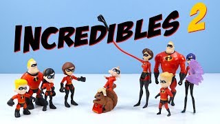 Incredibles 2 Action Figures Jakks Pacific Toys Review