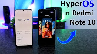 Xiaomi HyperOS in Redmi Note 10 Full Review