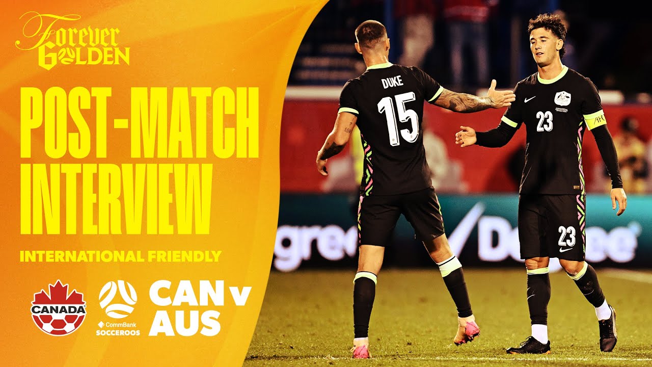 Alessandro Circati | Post-Match Interview | Canada v CommBank Socceroos