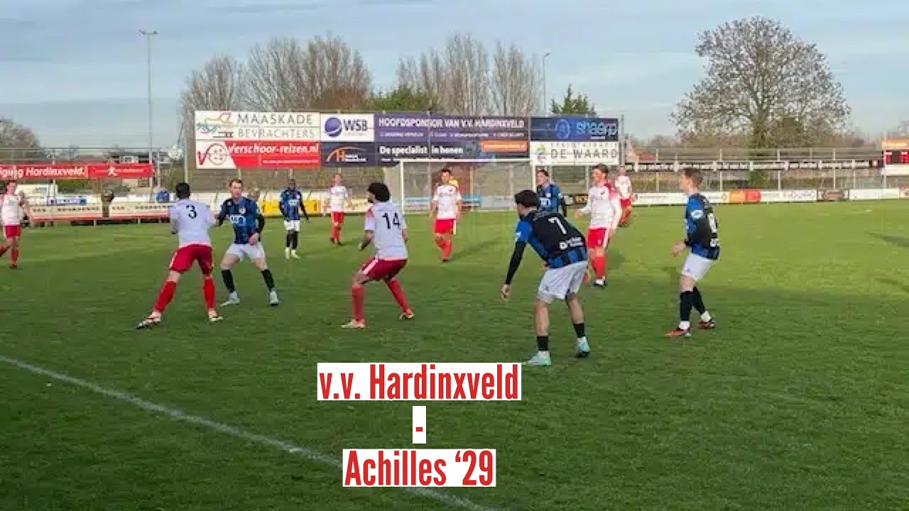 v.v. Hardinxveld - Achilles ‘29 (0-1)